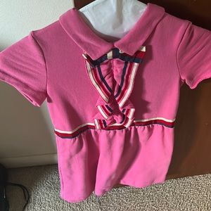 Only been worn one time, and I took it to get clean with the cleaners